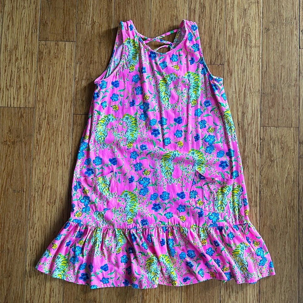 Lilly Pulitzer Tiger Dress L(8/10)